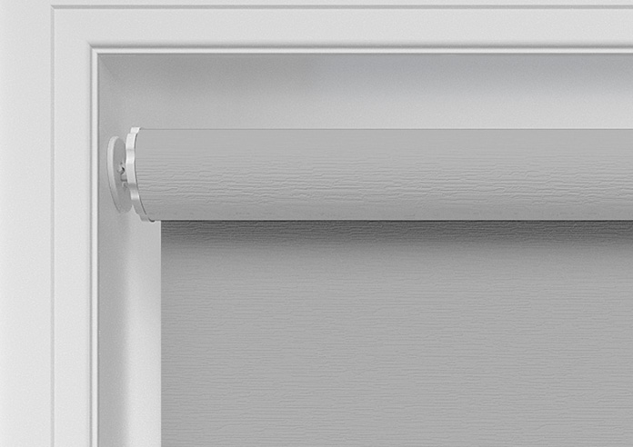 Toulouse (Blackout), Textured Dark Grey - Twist&Fit Roller Blind - Image 10